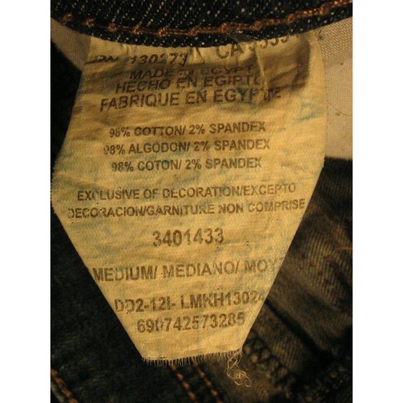 Lee Slender Secret Lower On The Waist Womens Sz 6M Blue Denim Bootcut - Picture 8 of 9